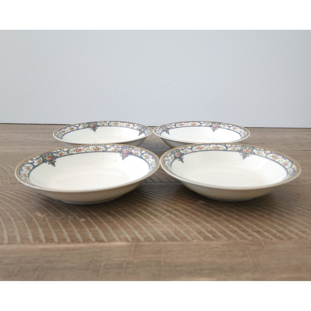 Set of 4 Theodore Haviland Troy Berry Bowls Limoges France - Picture 4 of 10